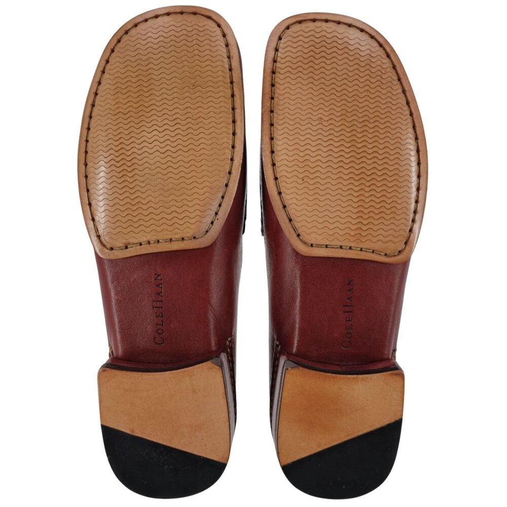Vintage NEW Cole Haan Country Dress Shoes Womens 8B Brown Leather Slip-on Loafer - Picture 3 of 15